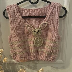 HANDMADE.   A carefully knitted, handmade sweater for your lovely child. New